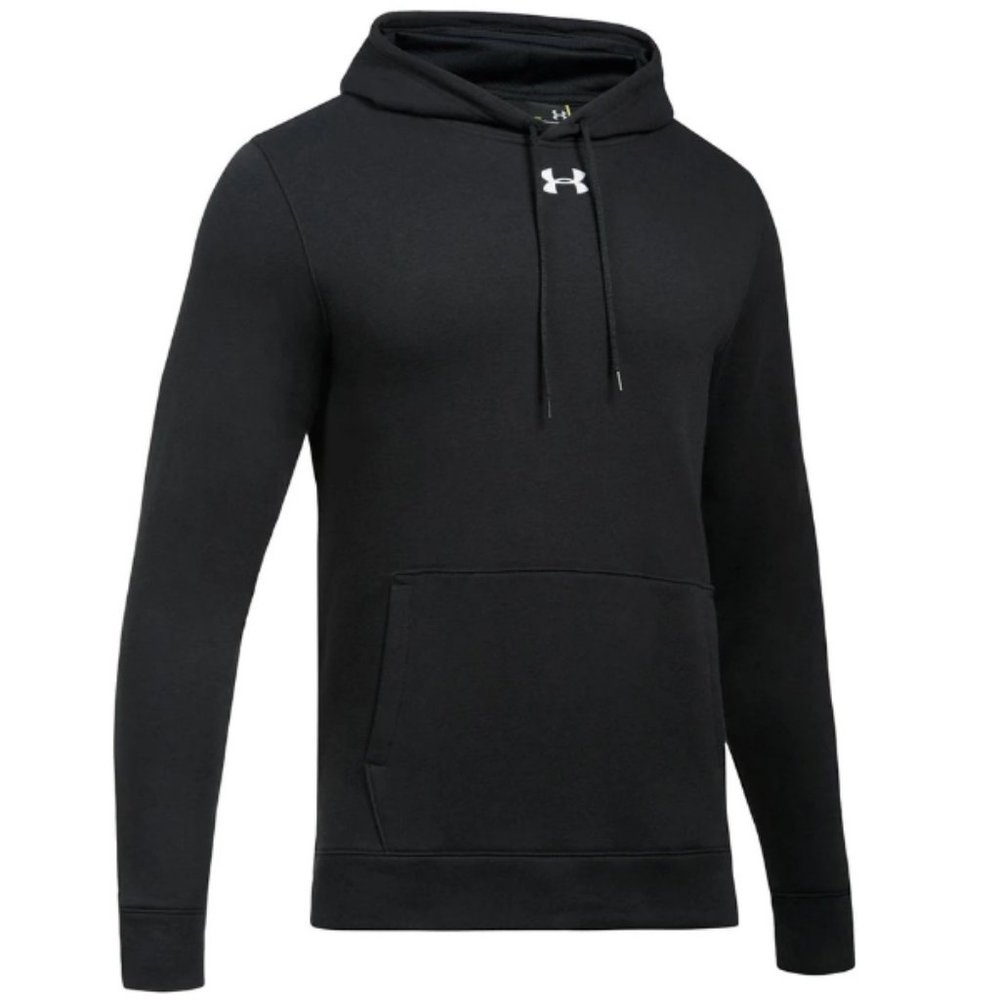 Under Armour Men's Black Hustle Pullover Hoodie M